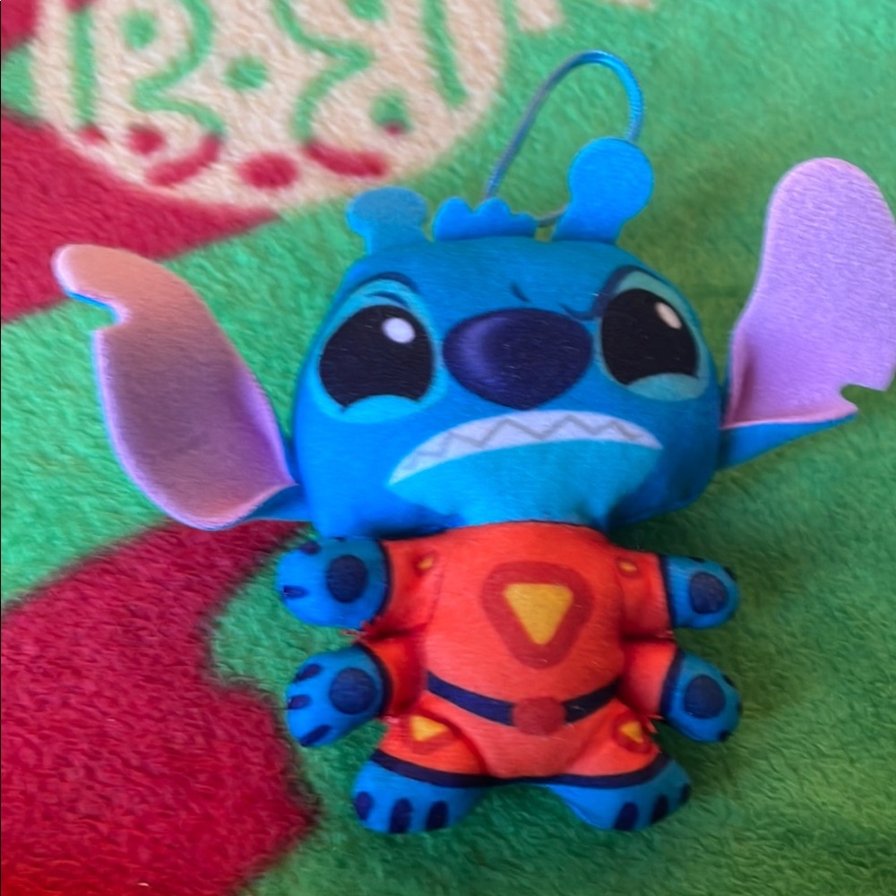 Blue and Orange Plush Toy